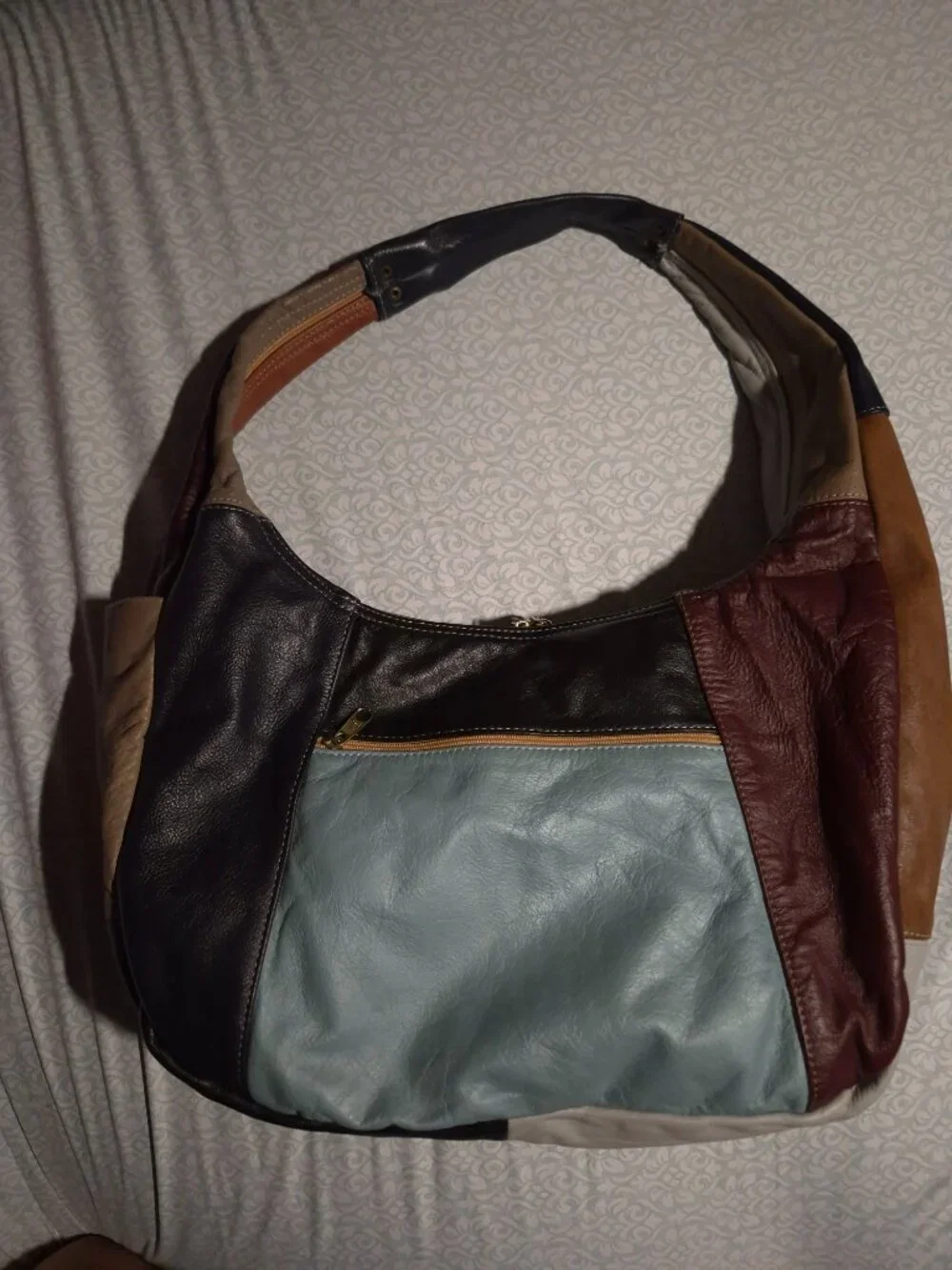 Vintage Baja California hobo bag